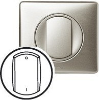 Legrand 068321 CELIANE Klawisz Łącznika dwubiegunowego tytanowy
