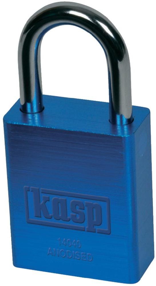 Kasp Kłódka K14040BLUD 38 mm Niebieski