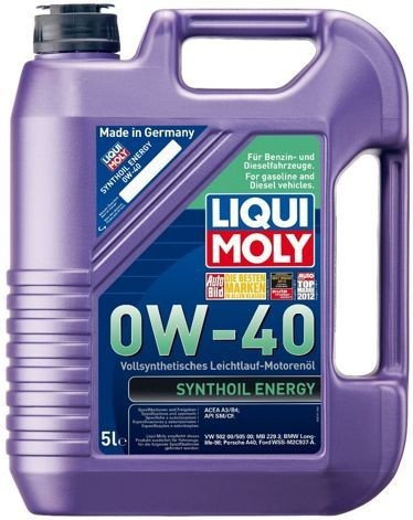Liqui Moly Synthoil Energy 0W-40 5L