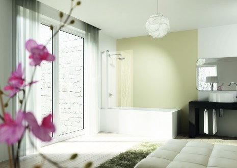 Huppe Design elegance parawan nawannowy 2-częściowy 95 H:1500 - 8E2001087322