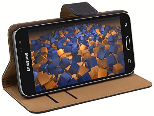 Mumbi torba w stylu książki na Samsung, Galaxy J3 (2016), czarny