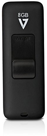 V7 Professional USB Stick Czarny, czarny 8 GB VF28GAR-3N