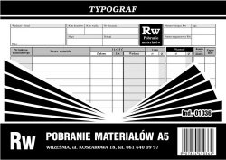 Typograf Druk RW A5 1036 TP039