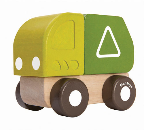 Plan Toys Mini autko śmieciarka