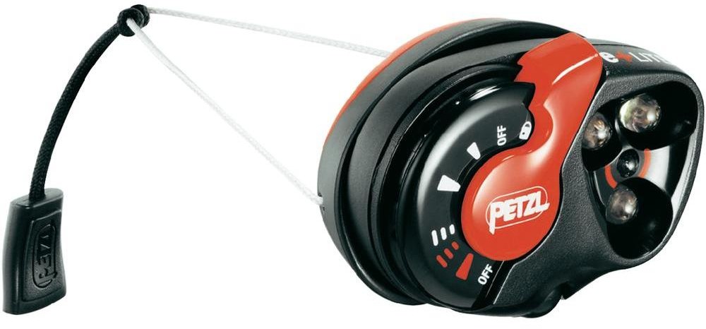 Petzl Latarka E02P3 29 m Czerwony Czarny