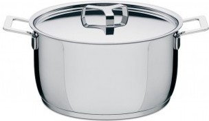 Alessi garnek średni z przykrywką Pots&Pans AJM101/16