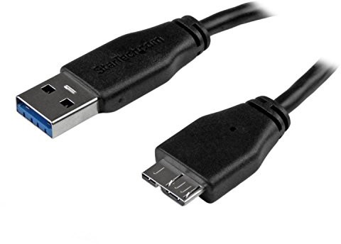 StarTech Startech USB3AUB3MS Slim 6.6stóp Kabel MicroUSB 3.0 (0,9 m)