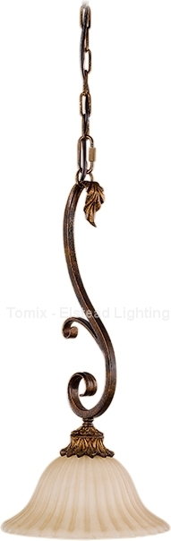 Elstead Lighting Lampa wisząca SONOMA VALLEY kol. MOSIĘŻNO-Złoto (FE/SONOMAVAL/P) - Feiss -