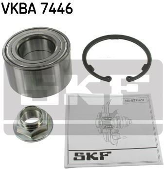 SKF Zestaw łożysk koła VKBA 7446