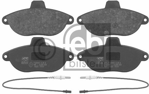 FEBI BILSTEIN Zestaw klocków hamulcowych, hamulce tarczowe 16225