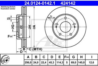 ATE (Continental Aftermarket GmbH) 24.0124-0142.1