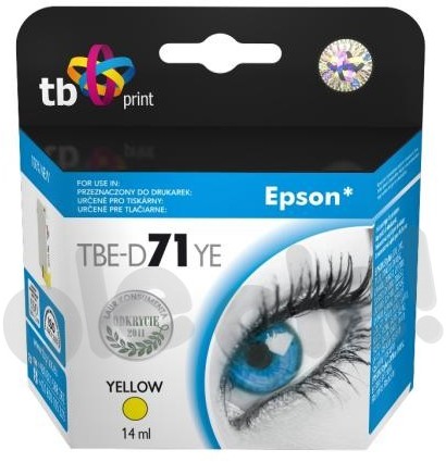 TB Print TBE-D71YE zamiennik T0714 TBE-D71YE