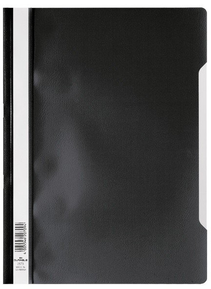 Durable Skoroszyt A4 PCV miękki czarny 50szt. 2573-01