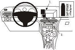 Brodit AB dla Clip do Opel Astra 04-09 853440