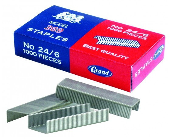 GRAND Zszywki 24/6 1000szt. 110-1388