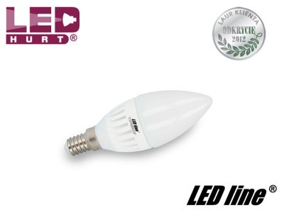 LED Line arówka LED LEDline E14 7W świeczka biała ciepła 247576