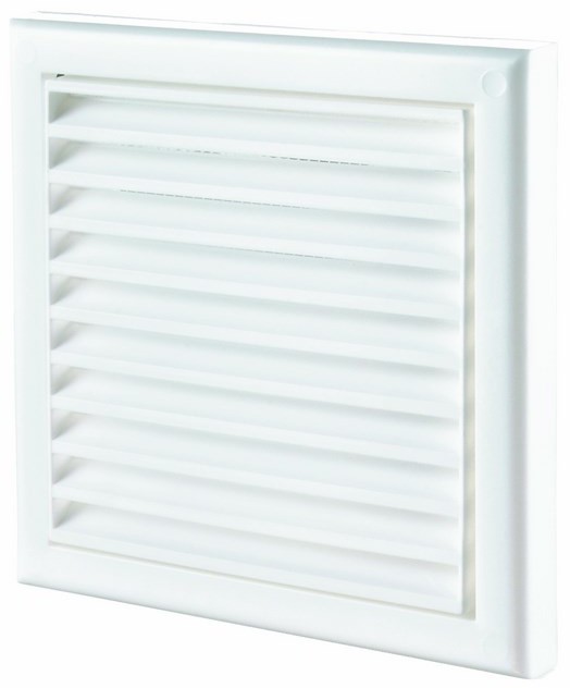 Vents Kratka wentylacyjna 154 x 154 mm biała
