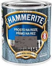 Hammerite farba na rdzę szary młotkowy 2.5L