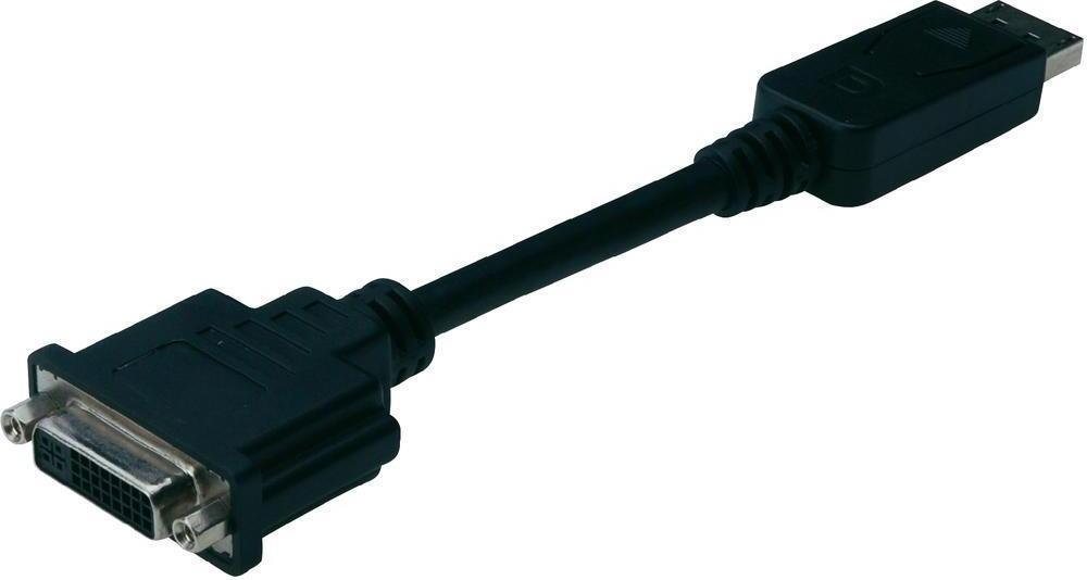 Digitus Przejściówka DisplayPort DVI AK-340401-001-S [1x Złącze męskie DisplayPo