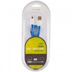 Arkas USB-MICRO USB 1M Niebieski