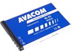 Avacom Bateria do telefonu dla Nokia 5530 CK300 E66 5530 E75 5730 Li-Ion 3,7V 1120mAh BL-4U)