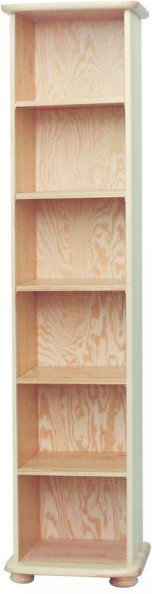 Stolmis MEBLE Sosnowy lub brzozowy Regał 156