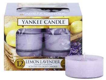 Yankee Candle Candle Lemon Lavender 12 x 9,8 g świeczka typu tealight