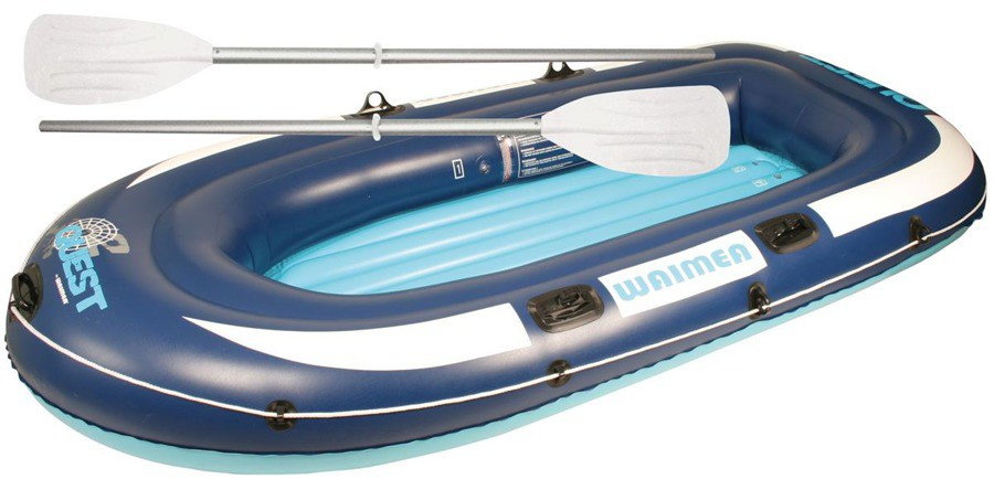 Waimea Pontony dwuosobowy nadmuchiwany - Niebieski 8716404191474