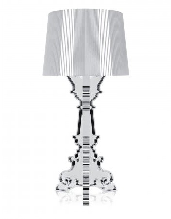 Kartell Lampa Stołowa Bourgie srebrna - 9072-00