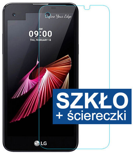 SZKŁO HARTOWANE NA EKRAN H9 DO LG X Cam 4KOM18040