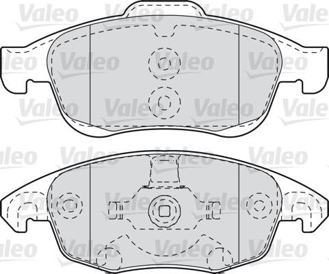 VALEO klocki hamulcowe 598997 598997