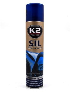 K2 Sil silikon w sprayu do konserwacji uszczelek i gumy 300ml