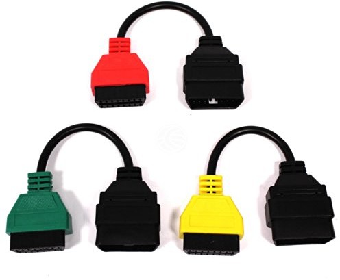 Cablematic cablem atic OBD II Adapter wtyczek zasilających zapewnia czas pracy do Fiat Alfa Romeo fiatec uscan PN01031405305120281