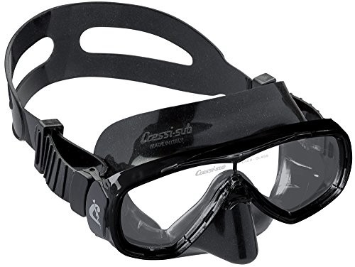 Cressi Onda Mask Tauchmasken, Schwarz, Uni (DN207150)