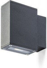 Redlux Kinkiet 4x12 DIXIE z zasilaczem CREE LED czarna 230V/700mA LED 2x3W 3000K IP54 R10355