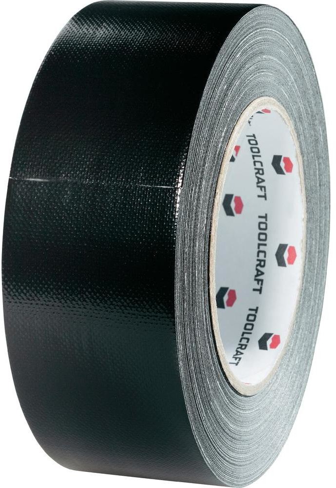 TOOLCRAFT Taśma materiałowa TOOLCRAFT Gaffer 54B48L20AC DxS) 20 m x 48 mm 20 m 1 Rolka(ek)