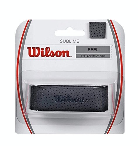 Wilson Sublime Grip Owijka, Czarny, Jeden Rozmiar (WRZ4202 BK)