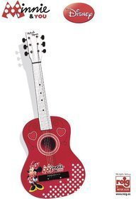 Reig Minnie Drewniana Gitara 62,5 cm 5255