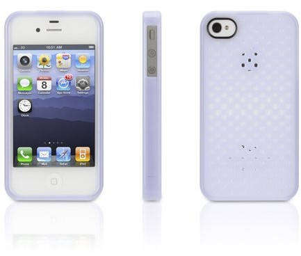 Griffin iClear Air Case für Apple iPhone 4S lavendel
