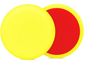 ALCLEAR 5513530M Schleifpad, Medium, Durchmesser : 135 x 25 mm, gelb ,2er Set (5513530M_2)