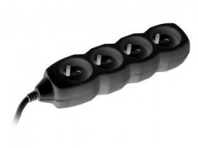 Tracer Listwa zasilająca PowerCord 3,0m (4 gniazda, czarna)