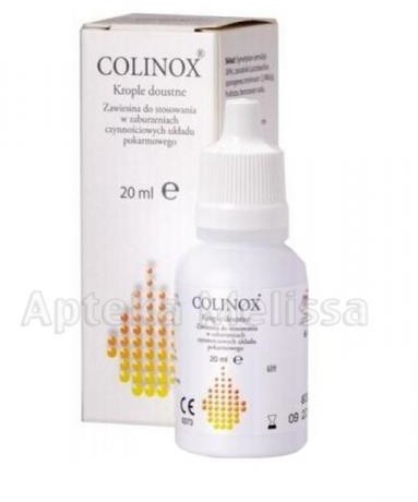 DMG DRUGS MINERALS AND GENERICS Colinox Krople Doustne 20 ml