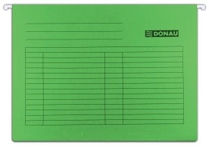 Biella Teczka zawieszkowa DONAU zielona A4 DN370-4