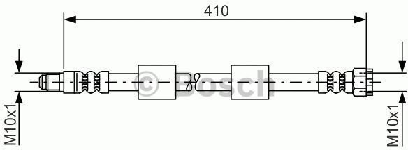 Bosch Przewód hamulcowy elastyczny 1 987 476 650