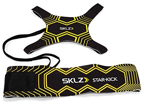 SKLZ Sklz Starkick Nsk000027 Przyrząd Treningowy Do Piłki Nożnej, Do Samodzielnego Treningu, Kolor Żółty/Czarny (ZSSZSK)