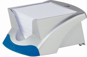 Durable Pojemnik z karteczkami Note Box VEGAS srebrny