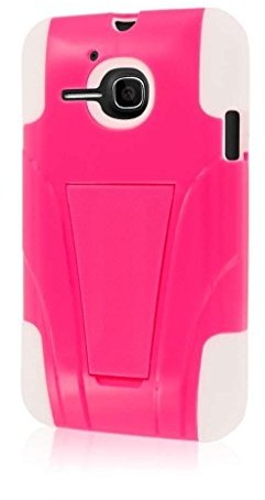 Alcatel Mpero Impact X Series Kick Stand Case na telefon komórkowy for OneTouch Evolve Hot Pink Różowy