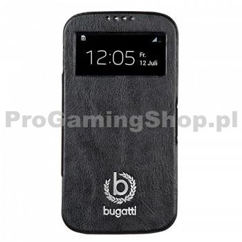 Bugatti Etui Bookcase Geneva na Samsung Galaxy S4 i9505 a i9500 czarny