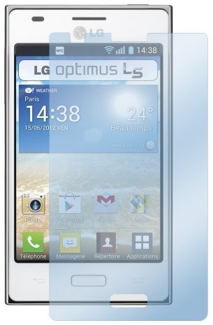 deinPhone LG Optimus folia ochronna na wyświetlacz Clear 4250816845630