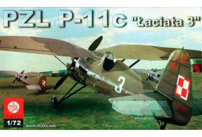 Plastyk PZL P-11C Łaciata 3 MP-046